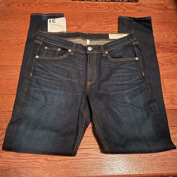 Rag and Bone Dark Wash Skinny Jean - Picture 3 of 6